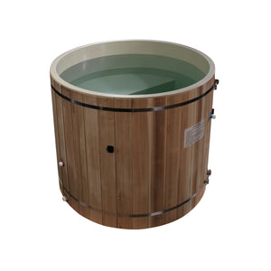 Golden Designs Dynamic Cold Therapy PVC Barrel Cold Plunge
