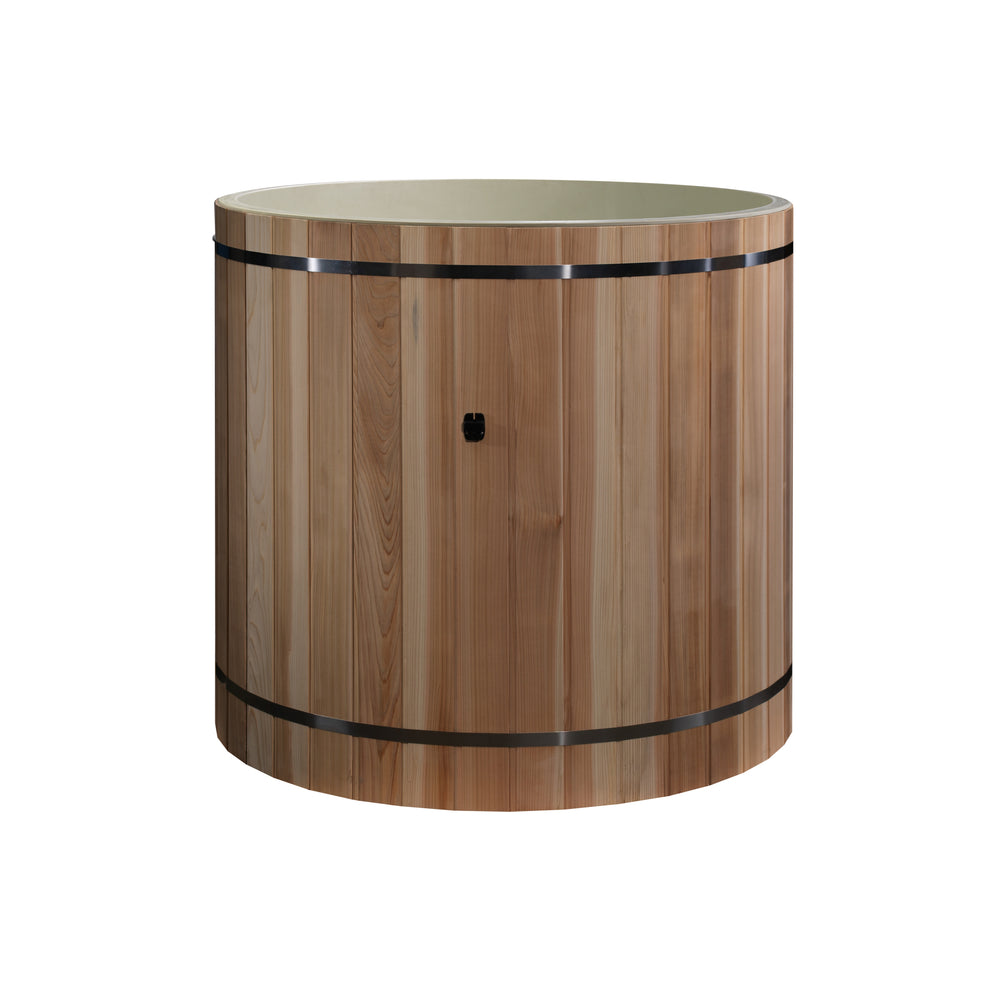 Golden Designs Dynamic Cold Therapy PVC Barrel Cold Plunge