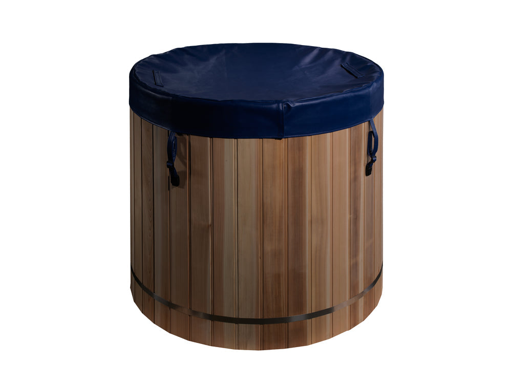 Golden Designs Dynamic Cold Therapy PVC Barrel Cold Plunge